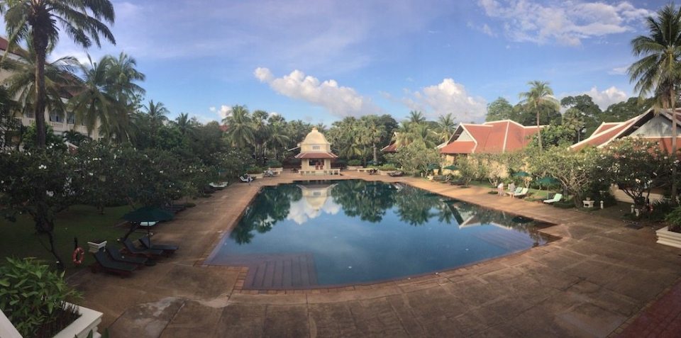 Pool at Raffles Grand Hotel d'Angkor | Ladies What Travel